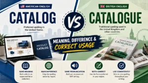 Catalog or Catalogue Meaning, Difference & Correct Usage