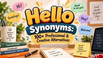Hello Synonyms 100+ Professional & Creative Alternatives