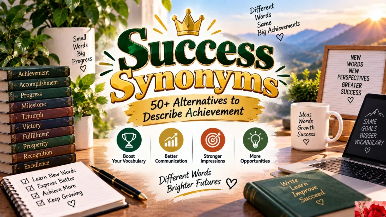 Success Synonyms 50+ Alternatives to Describe Achievement